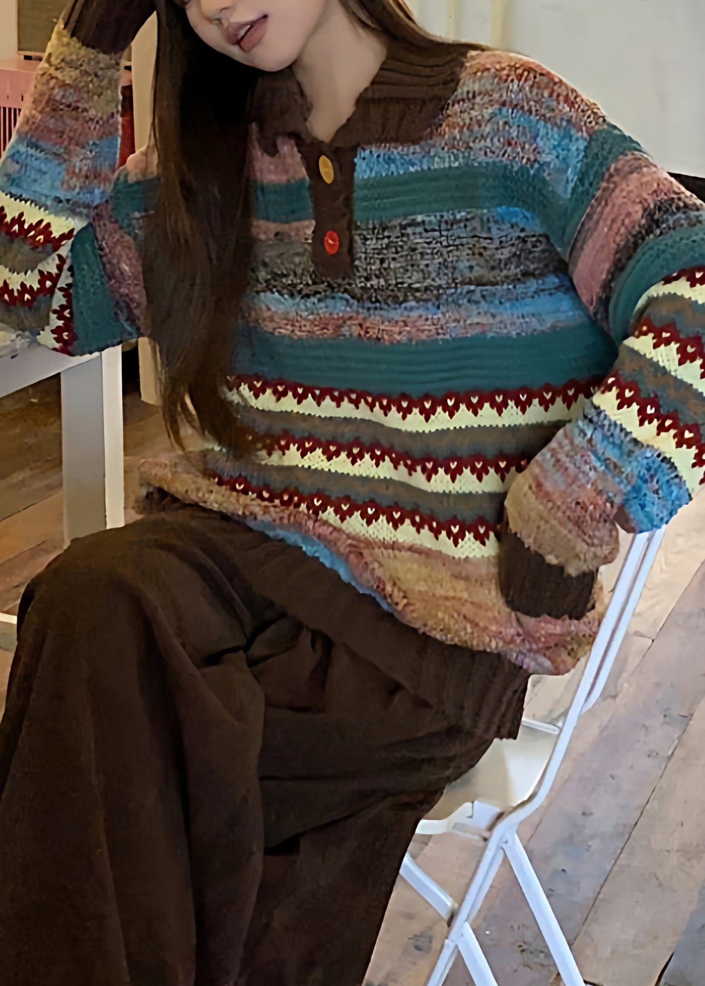 Gracefully Styled Sweater for Any Occasion