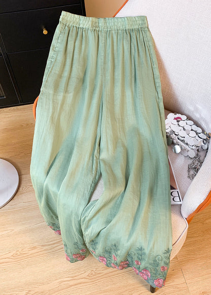 A Vintage Style Pants with Delicate Timeless Details