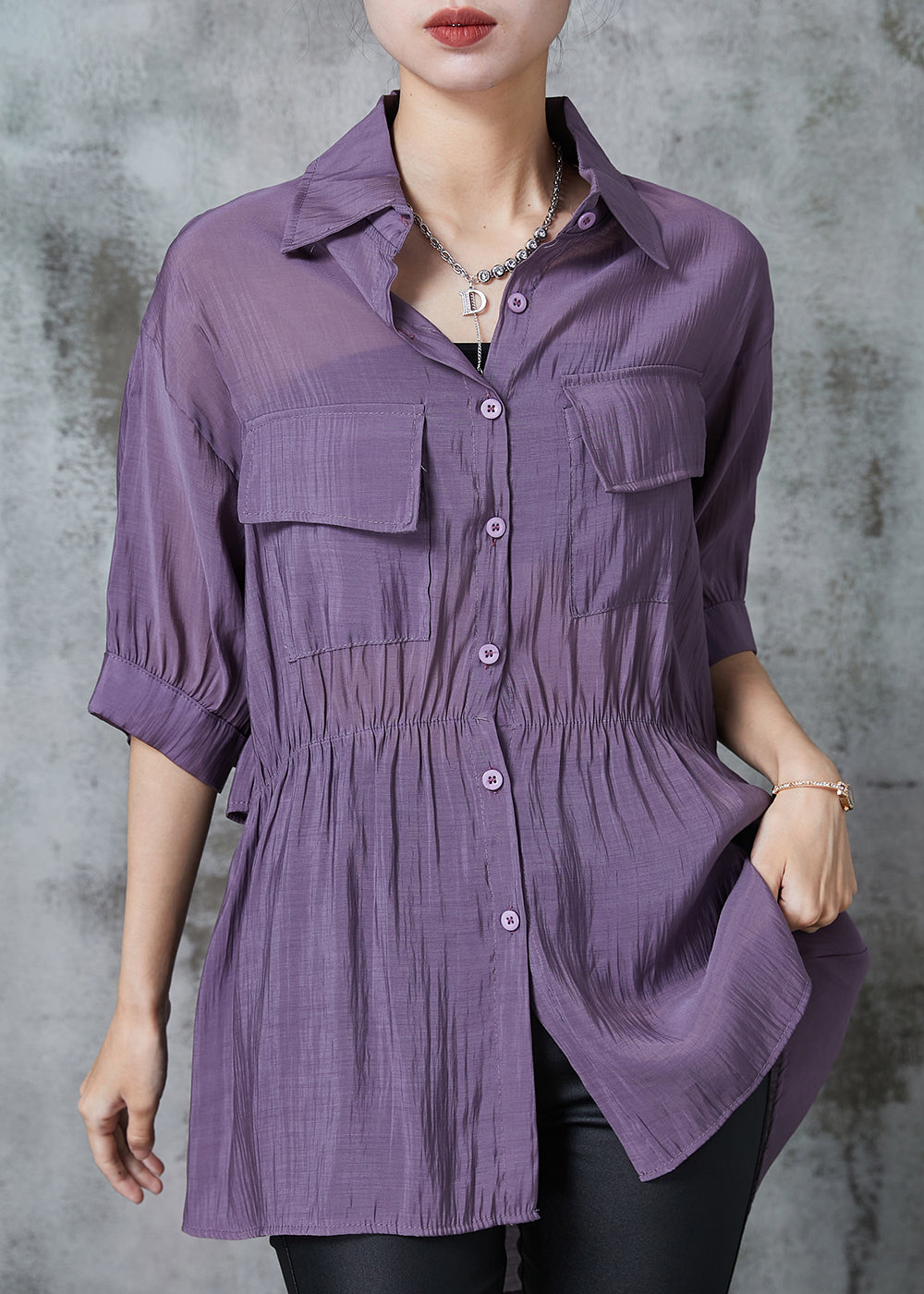 Vintage Inspired Blouse with a Contemporary Edge