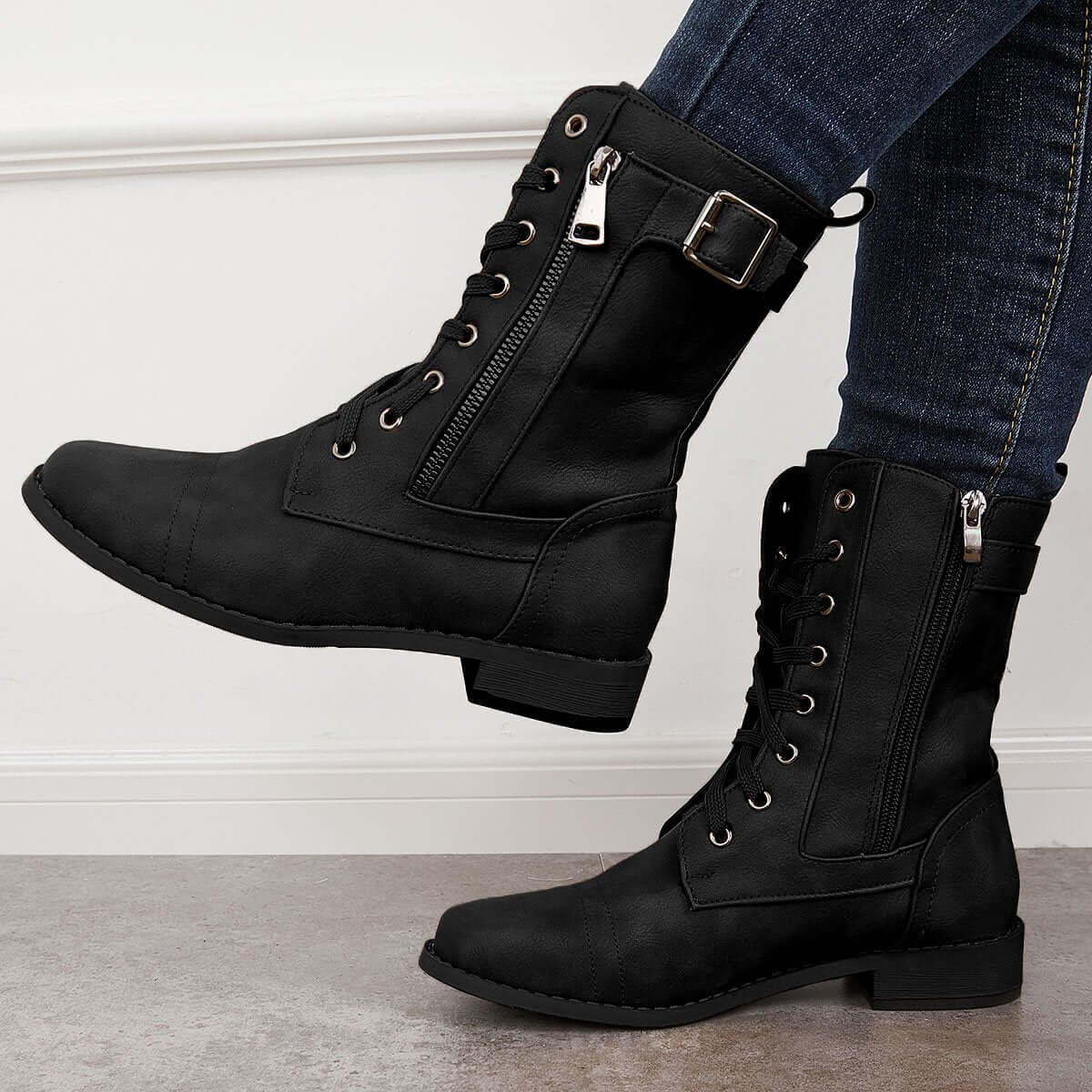 Classic Orthopedic Boots with Timeless Style