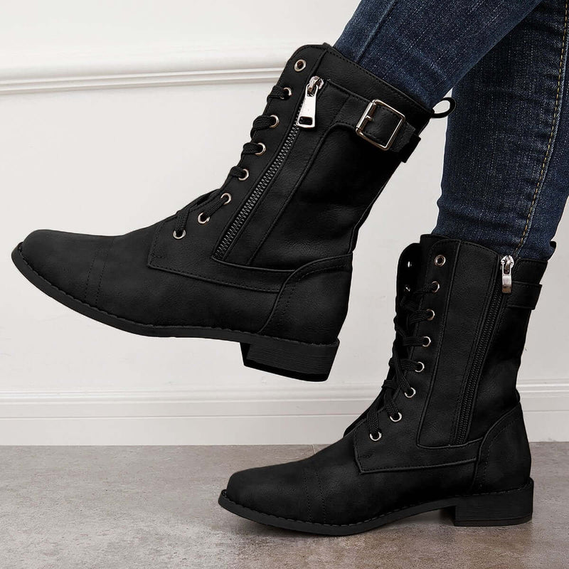 Classic Orthopedic Boots with Timeless Style