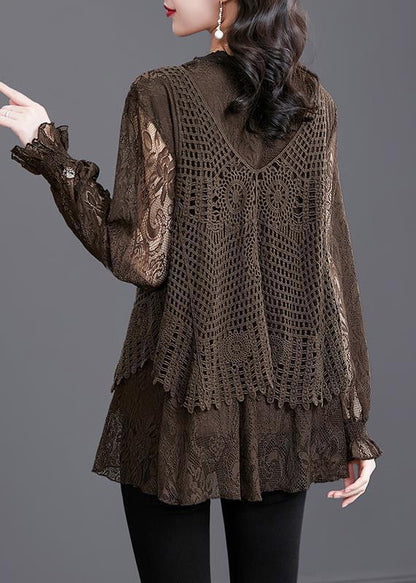 A Vintage Style Shirt with Delicate Timeless Details