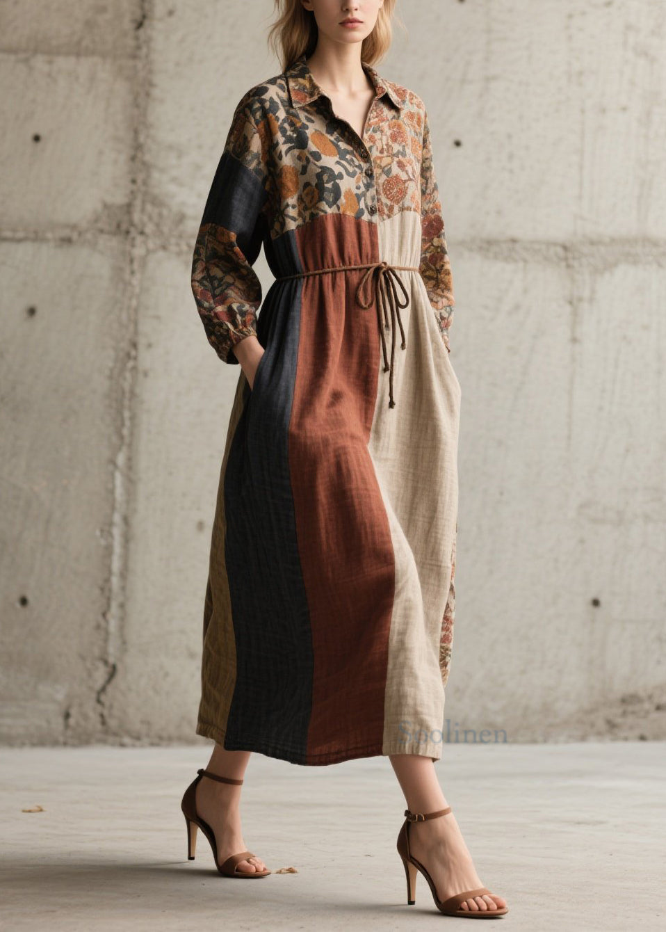 Classic Vintage Dress with a Flattering Fit