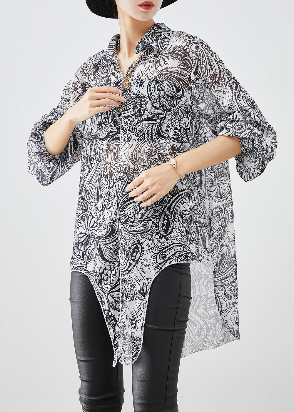 A Vintage Style Shirt with Delicate Timeless Details