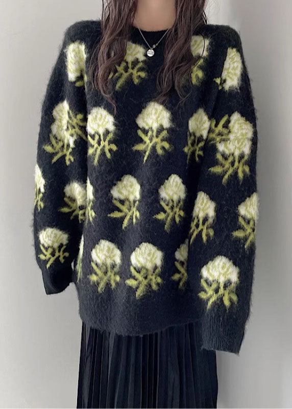 A Vintage Style Sweater with Delicate Timeless Details