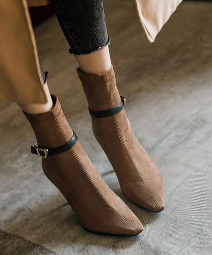 Chic Orthopedic Boots with Unique Design