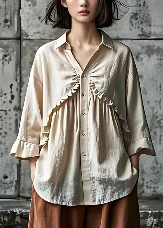 A Vintage Style Shirt with Delicate Timeless Details