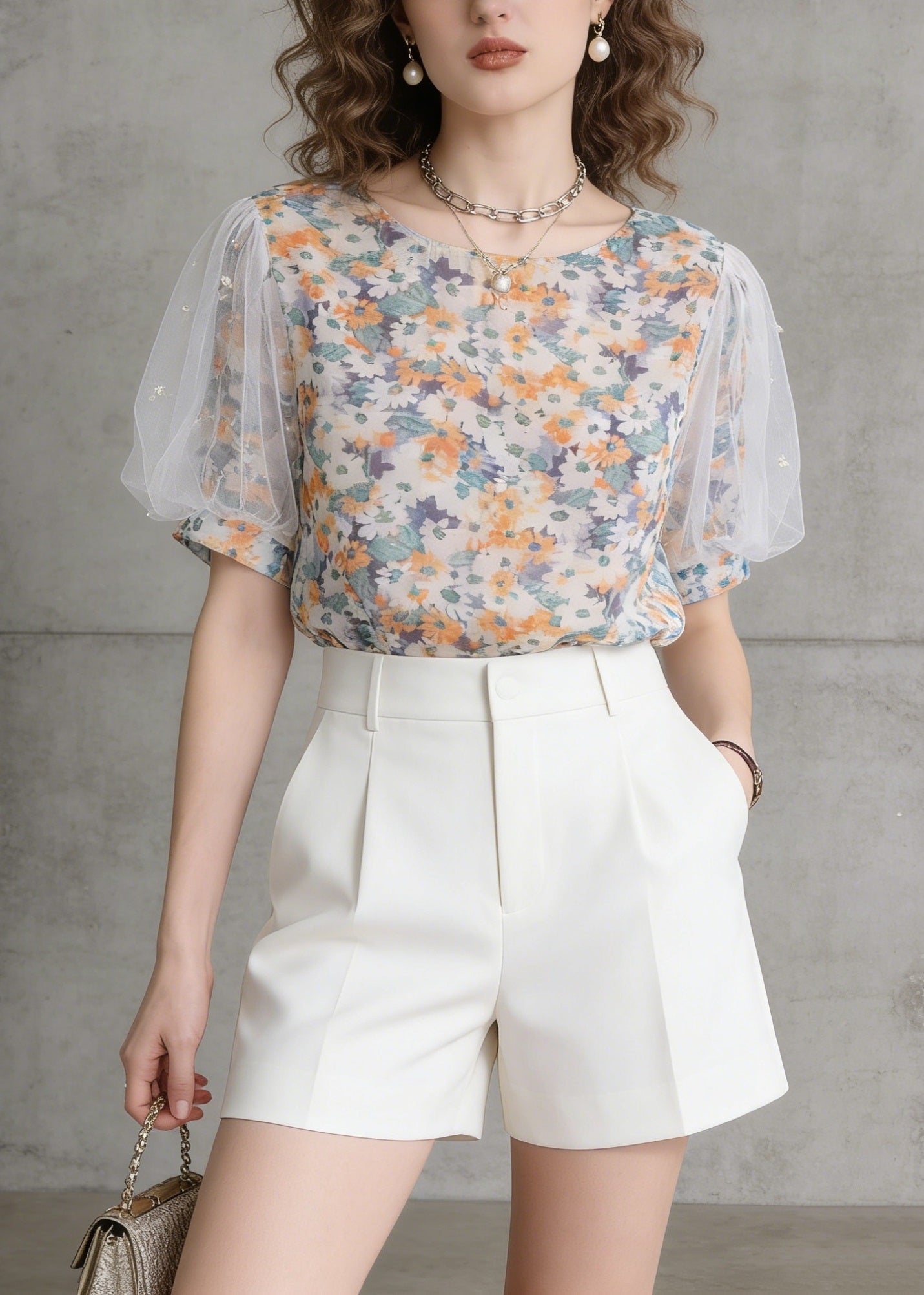 Vintage Inspired Top with a Contemporary Edge