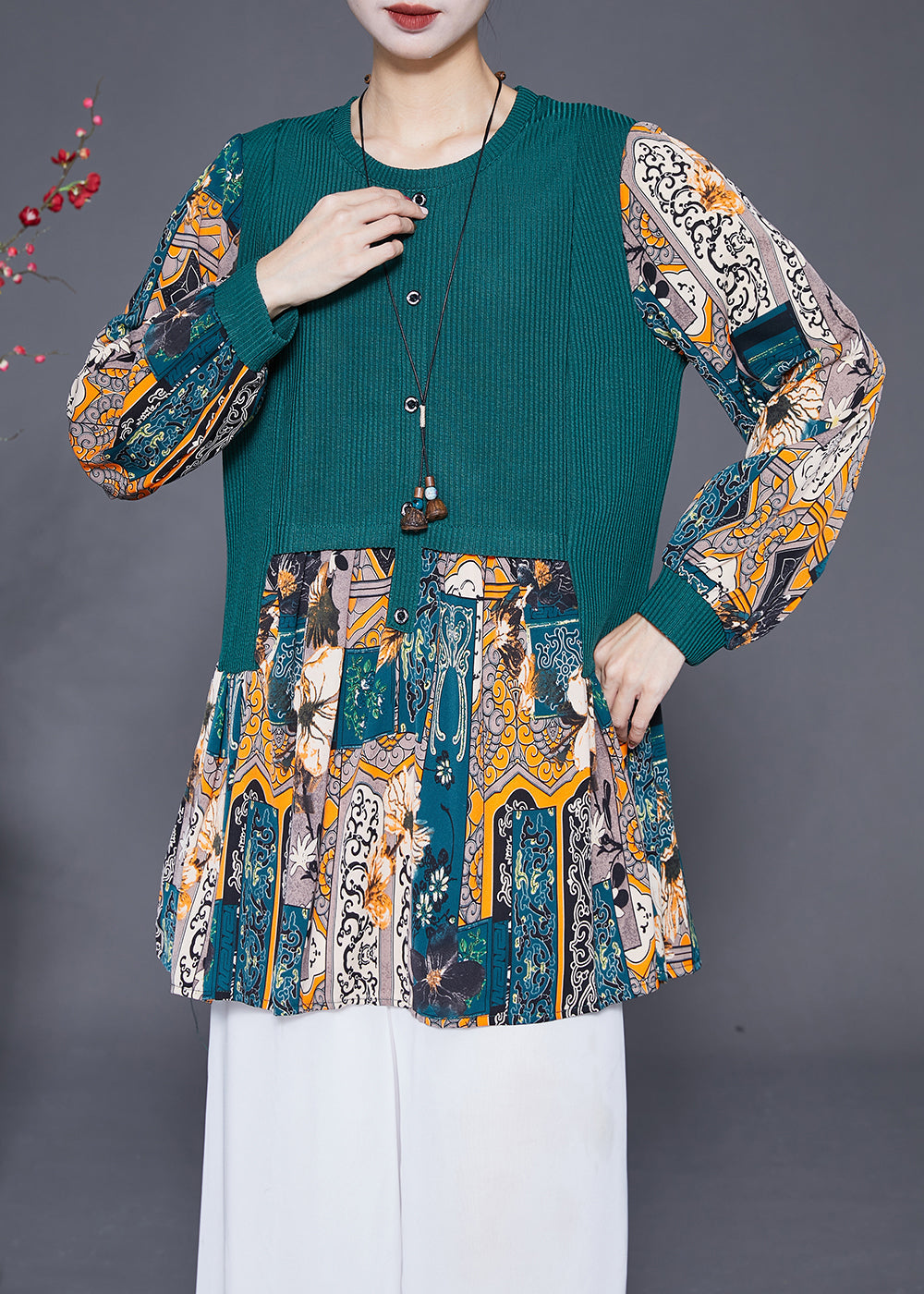 A Vintage Style Shirt with Delicate Timeless Details