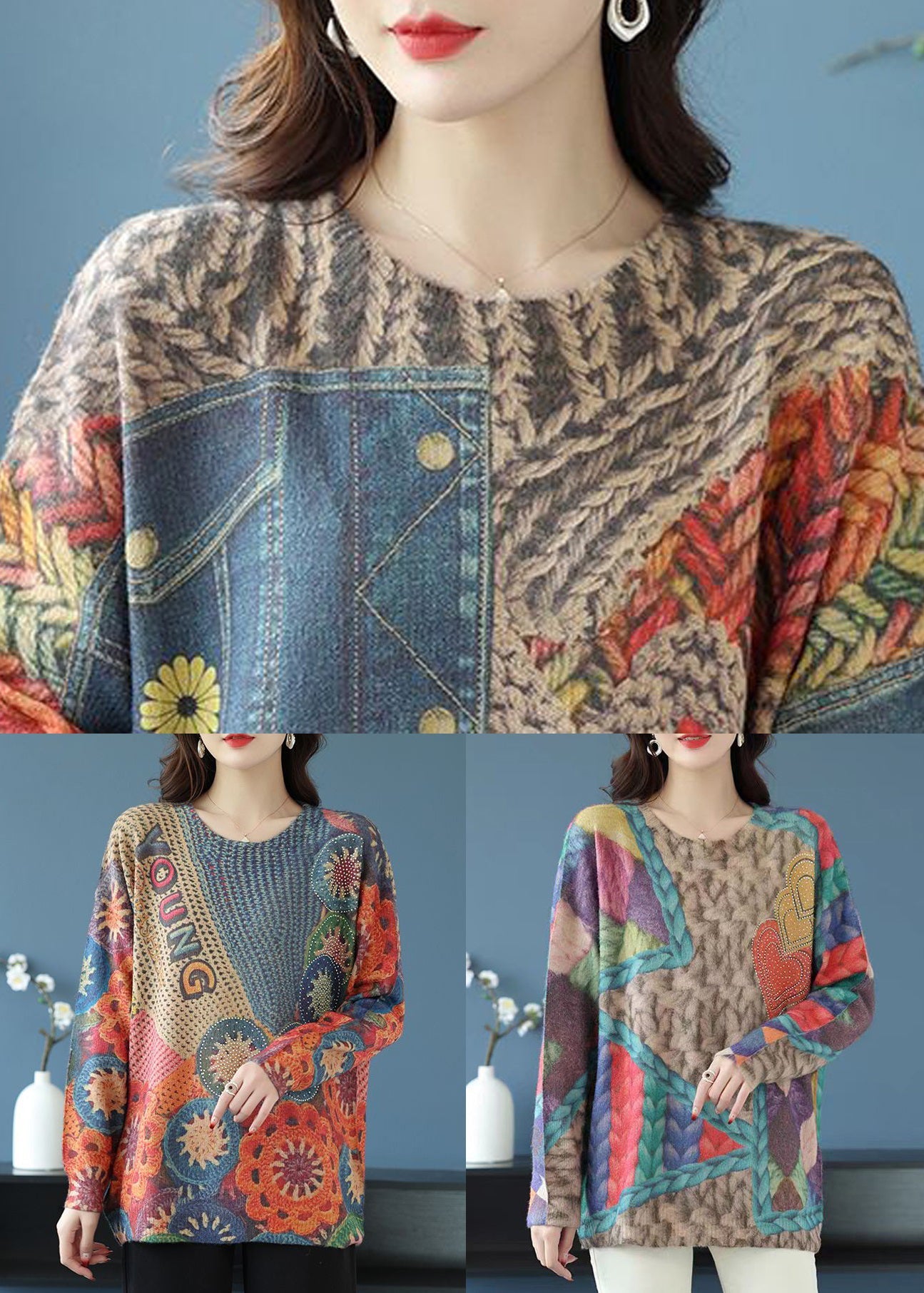A Vintage Style Sweater with Delicate Timeless Details