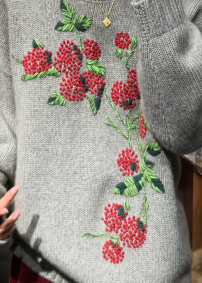 Vintage Inspired Sweater with a Contemporary Edge
