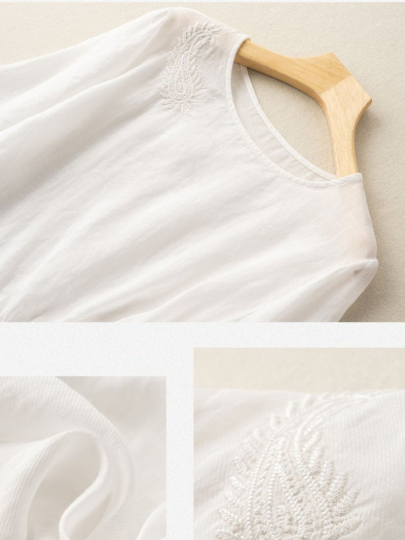 A Vintage Style Top with Delicate Timeless Details