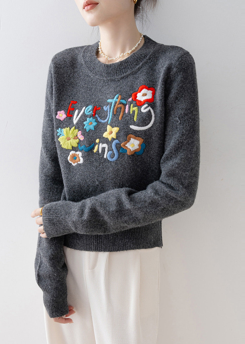 Polished Sweater with an Effortless Classic Look