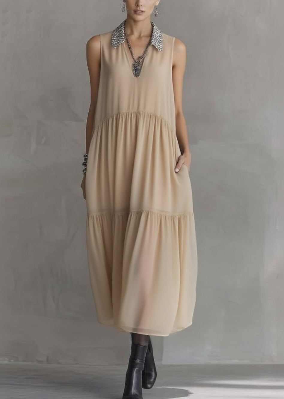 Gracefully Styled Dress for Any Occasion