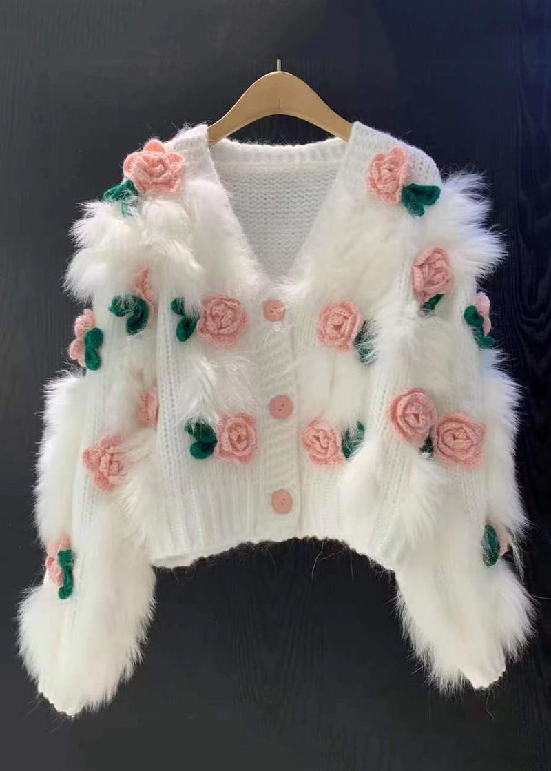 A Vintage Style Cardigan with Delicate Timeless Details