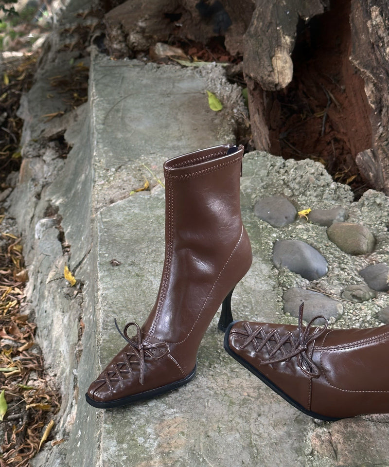 Vintage Inspired Orthopedic Boots