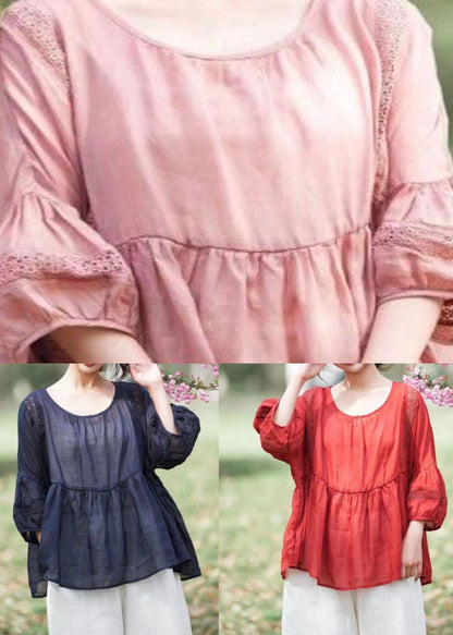 A Vintage Style Top with Delicate Timeless Details
