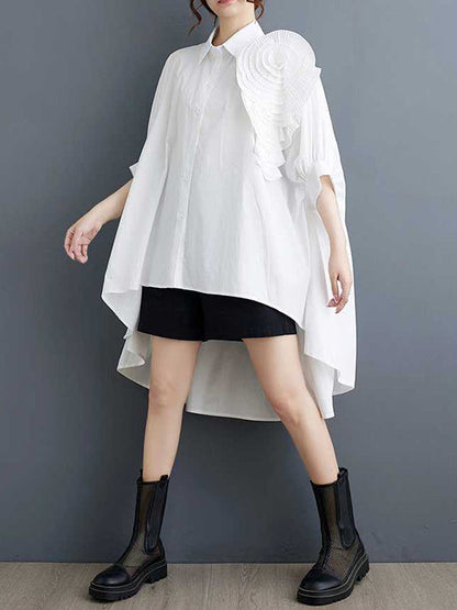 Well Tailored Blouse with a Graceful Silhouette