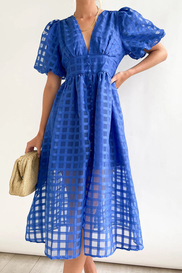 A Vintage Style Dress with Delicate Timeless Details