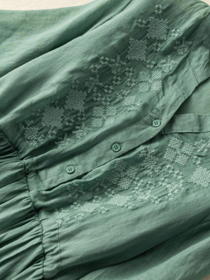A Vintage Style Dress with Delicate Timeless Details