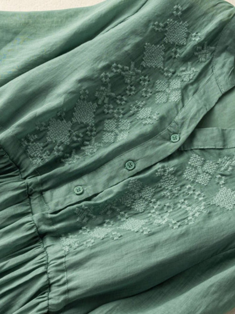 A Vintage Style Dress with Delicate Timeless Details