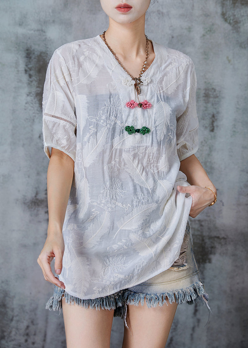 A Vintage Style Shirt with Delicate Timeless Details