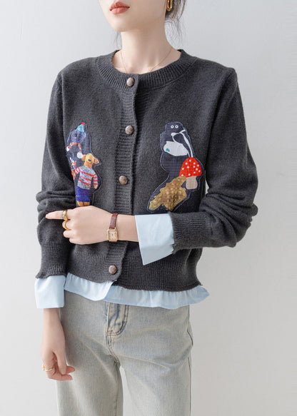 Classic Vintage Cardigan with a Flattering Fit