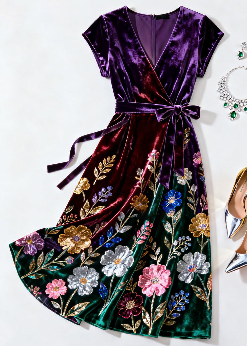 A Vintage Style Dress with Delicate Timeless Details