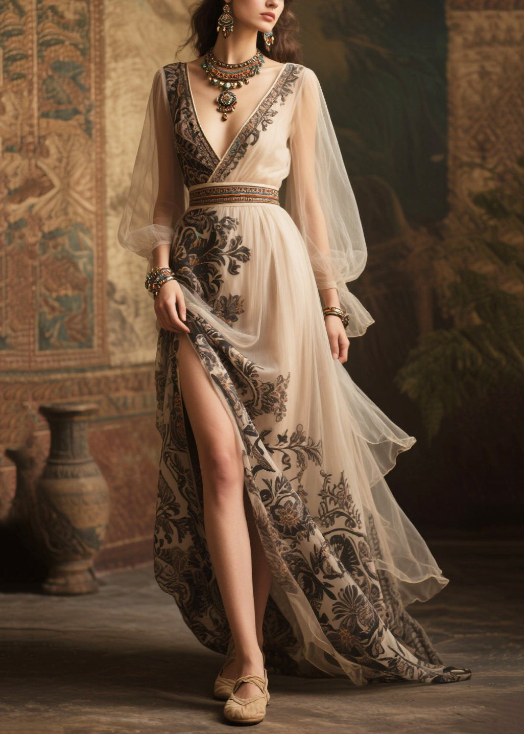 Vintage Inspired Dress with a Contemporary Edge