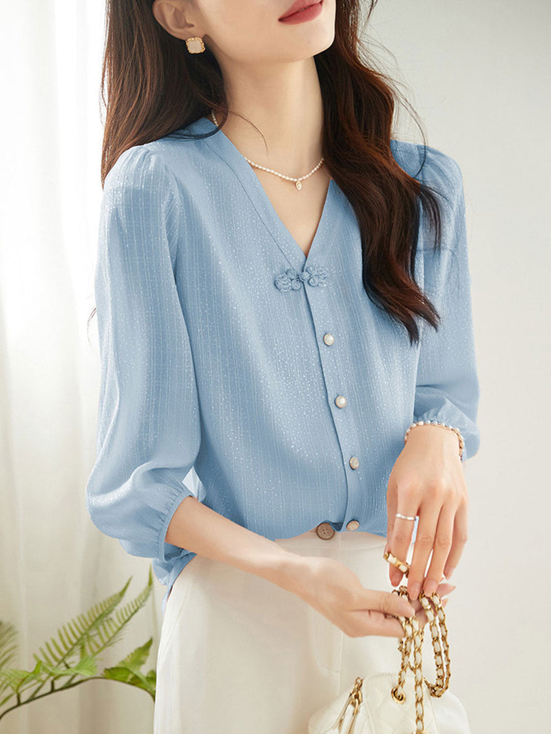 Beautifully Balanced Blouse with Timeless Character