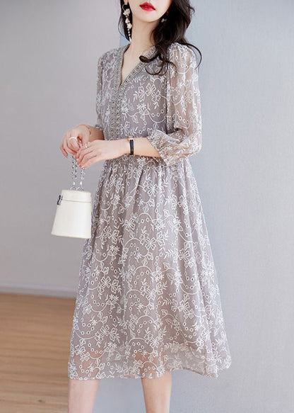 A Vintage Style Dress with Delicate Timeless Details