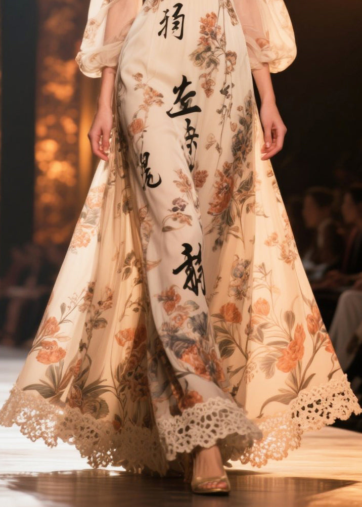 A Vintage Style Dress with Delicate Timeless Details