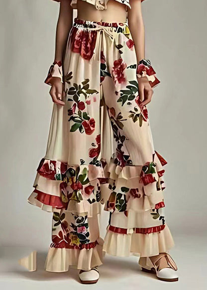 A Vintage Style Pants with Delicate Timeless Details