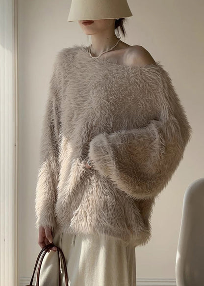 A Vintage Style Sweater with Delicate Timeless Details