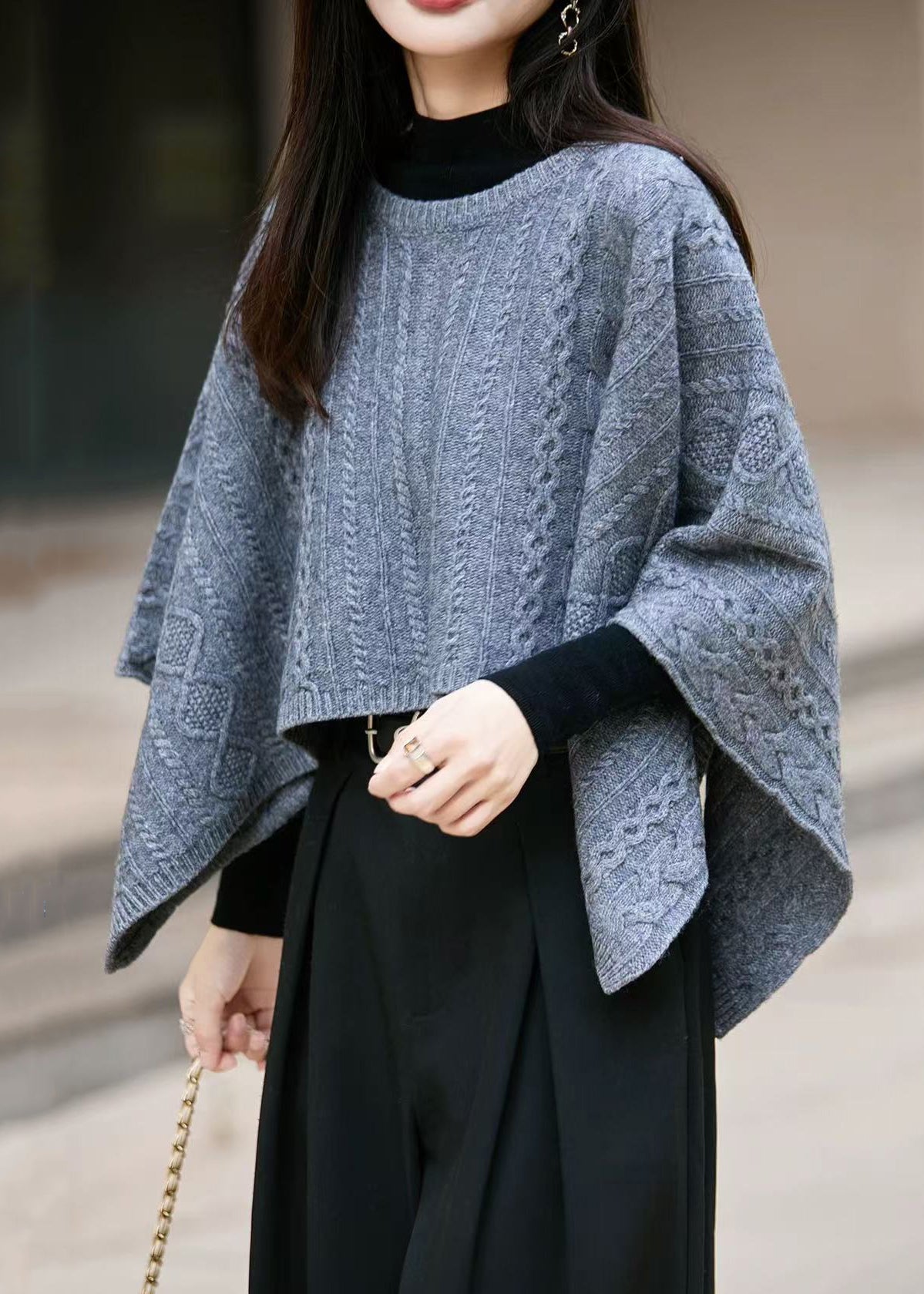 A Vintage Style Sweater with Delicate Timeless Details
