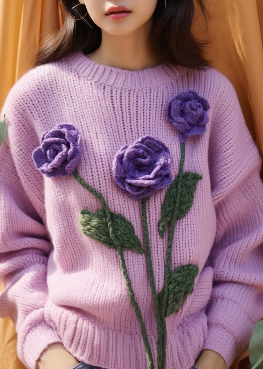 A Vintage Style Sweater with Delicate Timeless Details