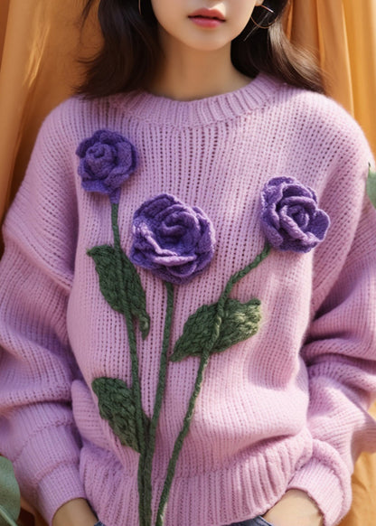 A Vintage Style Sweater with Delicate Timeless Details