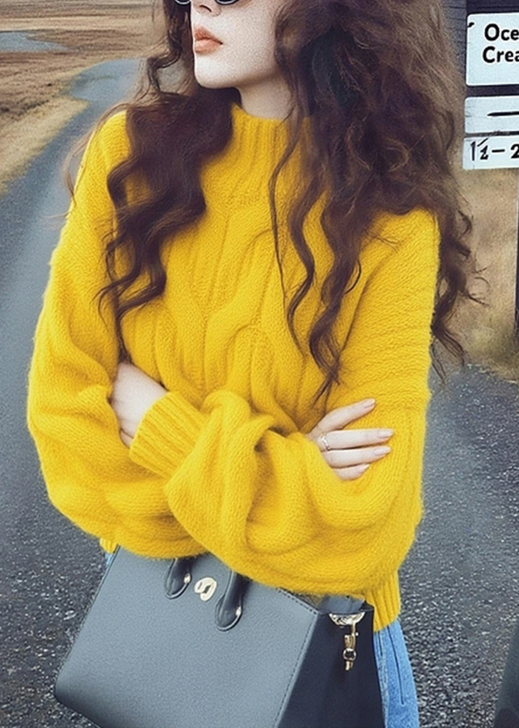 Gracefully Styled Sweater for Any Occasion