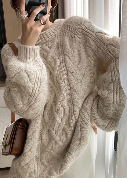 Vintage Inspired Sweater with a Contemporary Edge