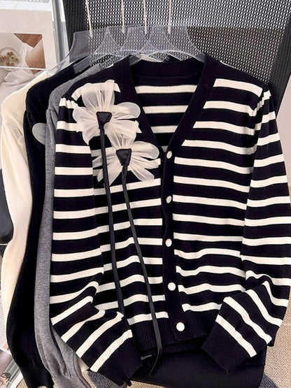 A Vintage Style Cardigan with Delicate Timeless Details