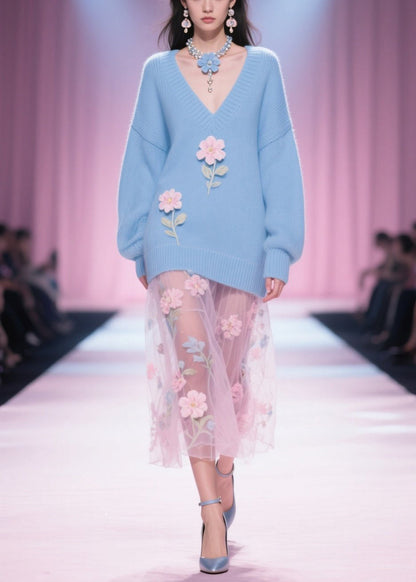 A Vintage Style Sweater with Delicate Timeless Details