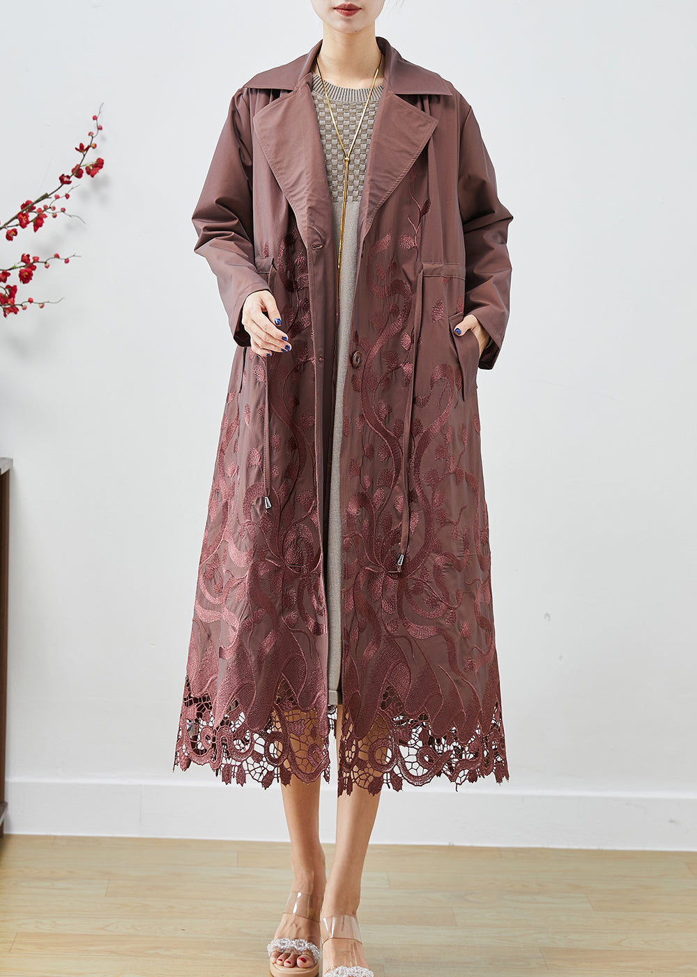 Classic Vintage Coat with a Flattering Fit