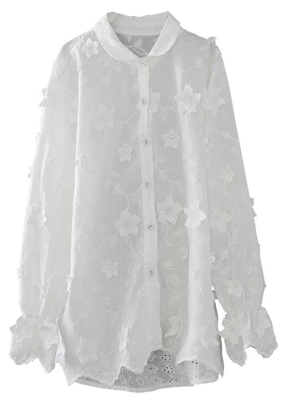 A Vintage Style Shirt with Delicate Timeless Details