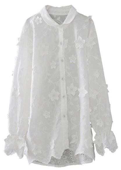 A Vintage Style Shirt with Delicate Timeless Details