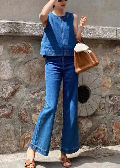 A Vintage Style Pants with Delicate Timeless Details