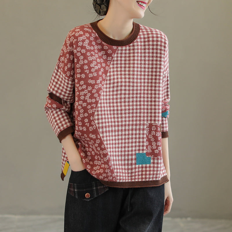 Vintage Inspired Sweater with a Contemporary Edge