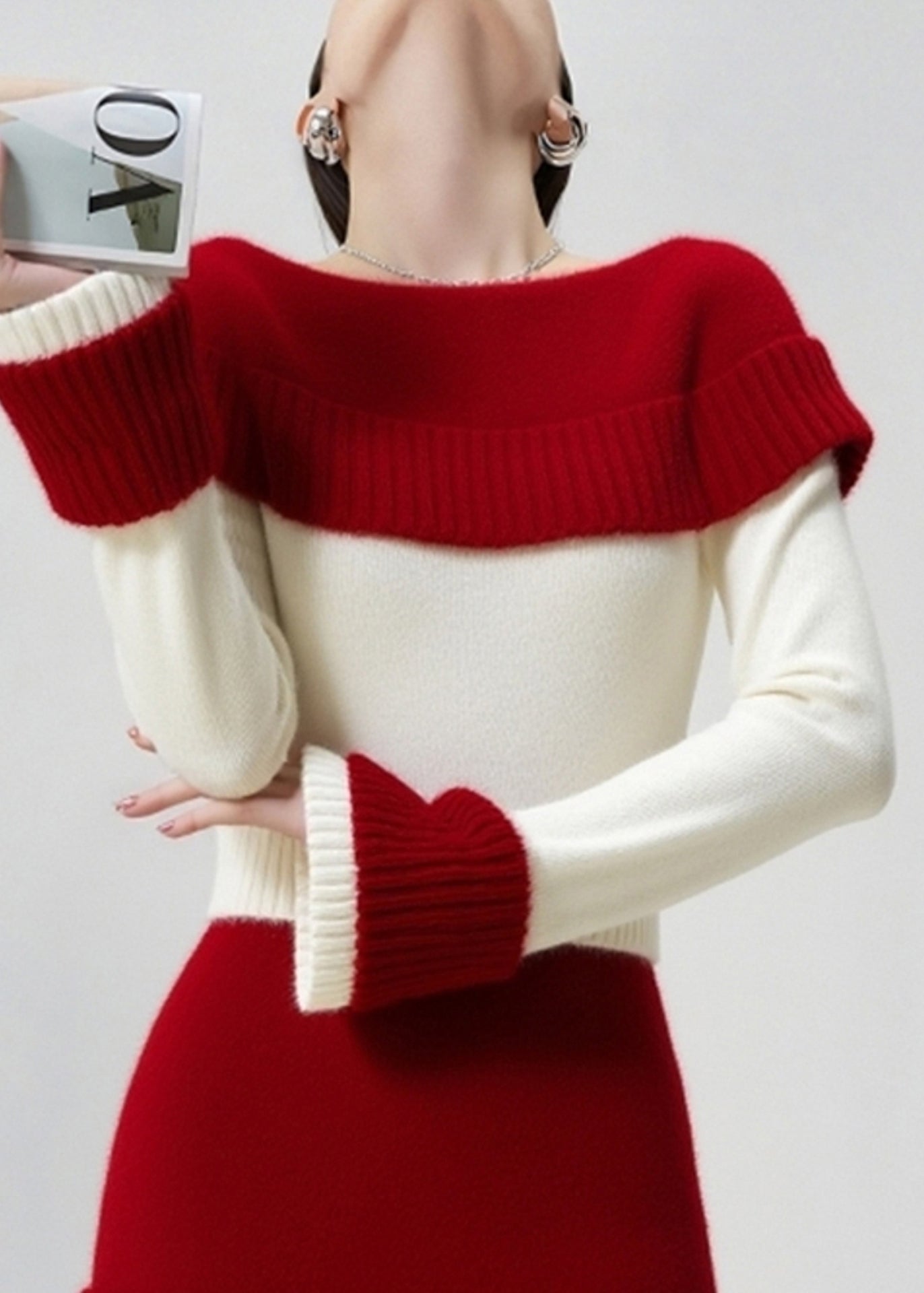 Vintage Inspired Sweater with a Contemporary Edge