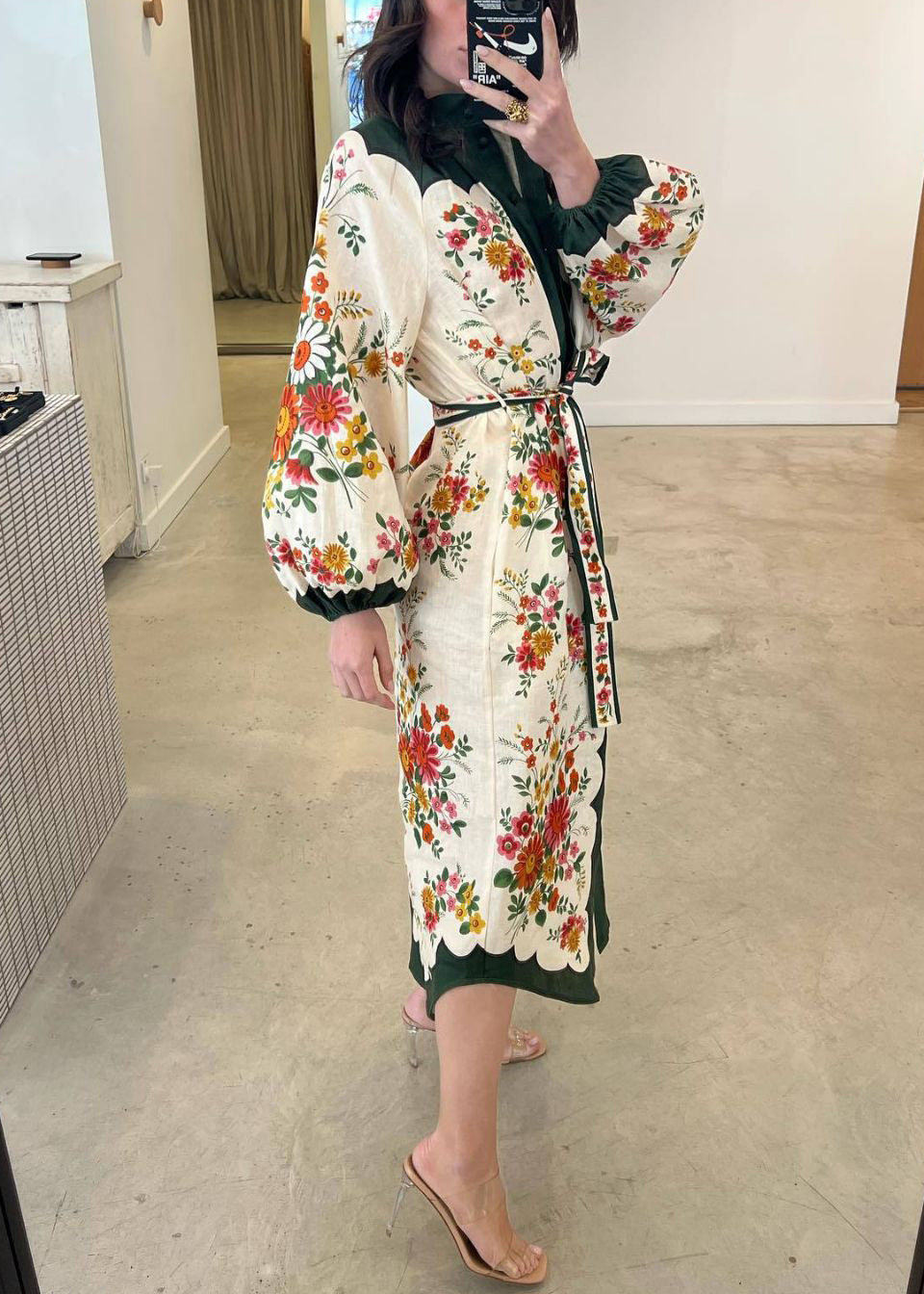 A Vintage Style Dress with Delicate Timeless Details