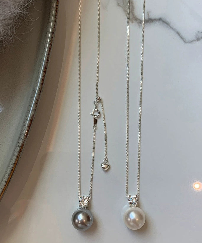 Romantic Silver Necklace for Special Moments