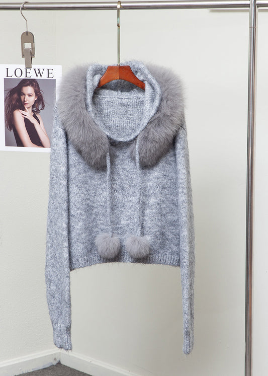 Vintage Inspired Sweater with a Contemporary Edge